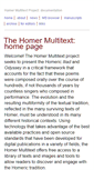 Mobile Screenshot of homermultitext.org